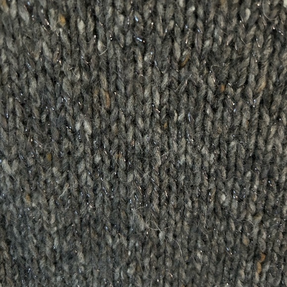 Vince Pullover Marled Metallic Wide Neck Sweater - Picture 3 of 9